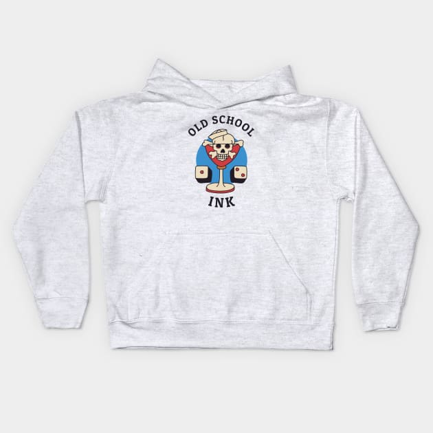 OSI_SkullDrink Kids Hoodie by Neyc Design